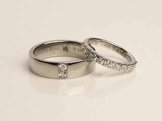 三浦夫妻の結婚指輪