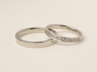 内田夫妻の結婚指輪