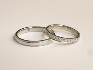 宇井夫妻の結婚指輪