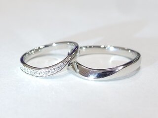 広島市中区西丸夫妻の結婚指輪