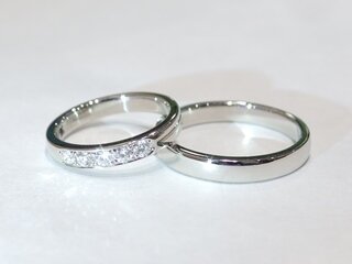 広島市南区中山夫妻の結婚指輪