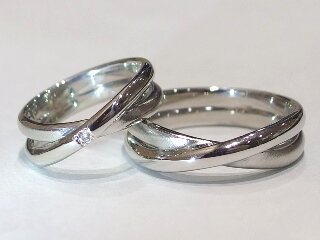 広島市西区井田様ご夫妻の結婚指輪