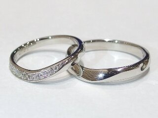 広島市西区川上夫妻の結婚指輪