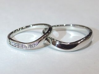 二井野夫妻の結婚指輪