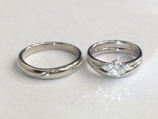有田夫妻の婚約指輪と結婚指輪