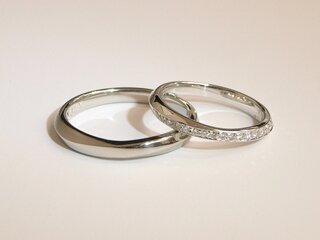 松井夫妻の結婚指輪