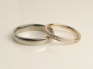 為安夫妻の結婚指輪