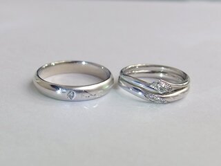玉城夫妻の結婚指輪