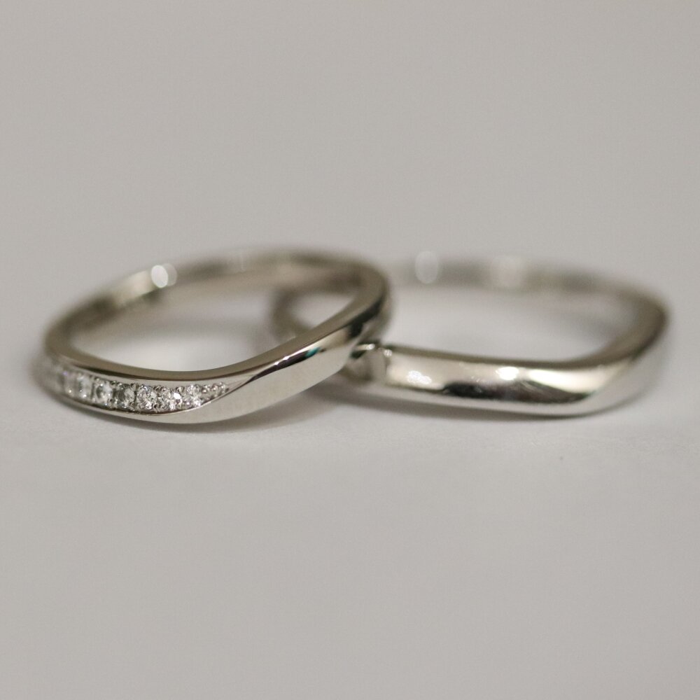 広島市安芸区M様ご夫妻の結婚指輪